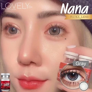 คอนแทคเลนส์ 💗Nana brown , gray💗 (ขนาดโต) lovelyplus ใส่สบาย เลนส์กรองแสง ของแท้✅ Made in Korea 🇰🇷