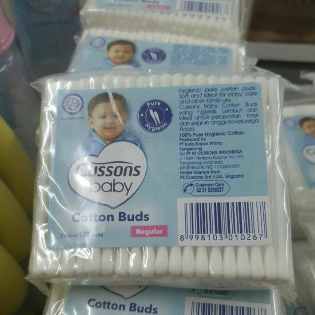 Cotton Buds Cusson Regular 100 ชิ้น