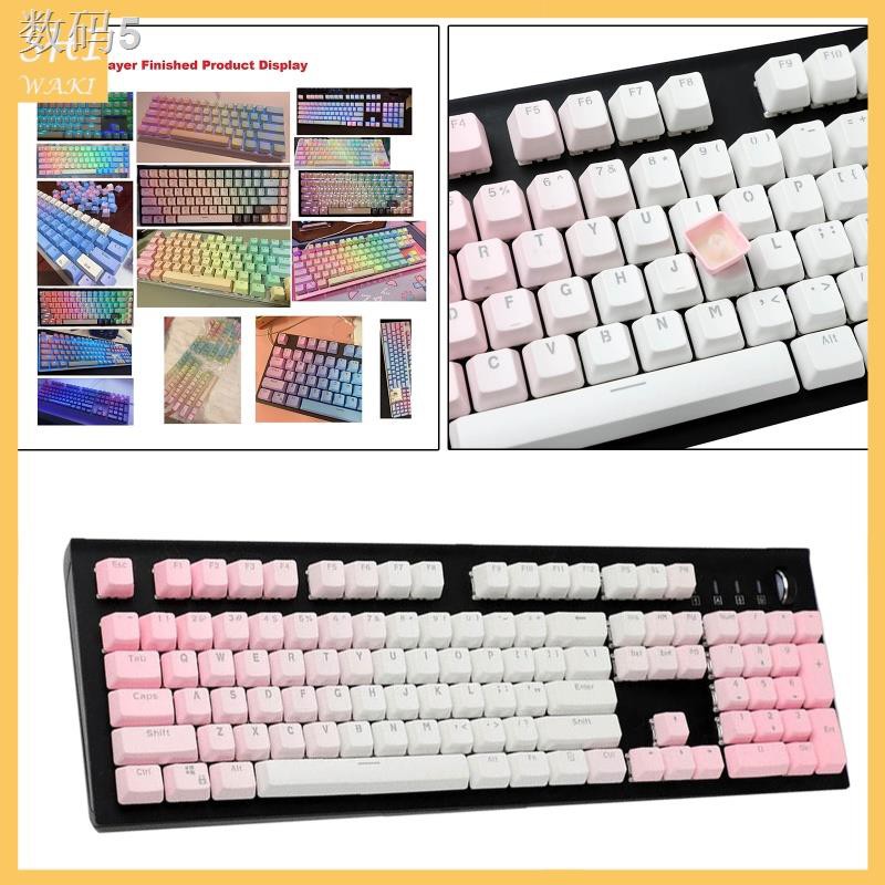 【ข้อเสนอพิเศษ】 [W&S] 104 Keys Gaming Mechanical Keyboard Keycaps PBT ...