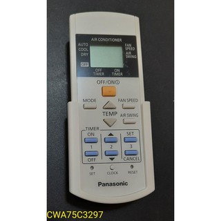 CWA75C3297 / พาสแทน CWA75C3758 รีโมทเครื่องปรับอากาศ Panasonic