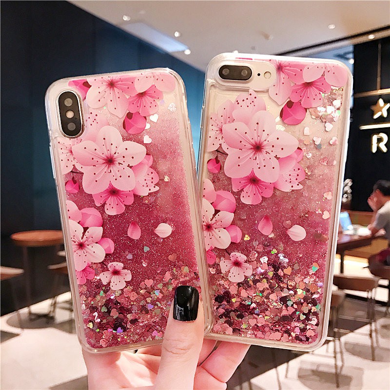 Case Huawei Y9 2019 Nova 3i 2i 3 3e 2 Mate 20 X P20 Pro Lite 8 9 Quicksand Flamingo Flower Soft Phone Cover