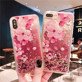 Casing OPPO A71 A71K A73  A79 A57 A39 A59 F1S A37 A3 A33 F1 F3 Plus Quicksand Peach Blossom Flaminigo Phone Cases