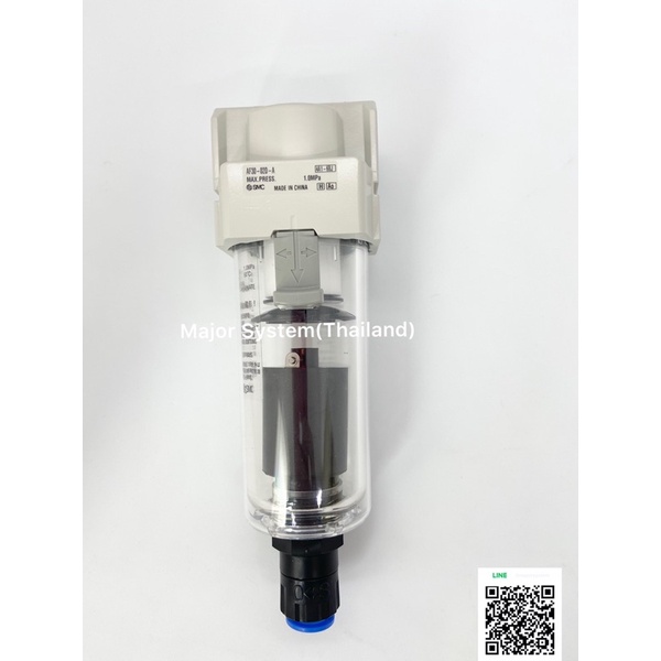 SMC AF30-02D-A ชุดกรองลม 1/4” Air Filter SMC ชุดกรองลมSMC กรองลมSMC ชุดกรองลม ตัวกรองลม