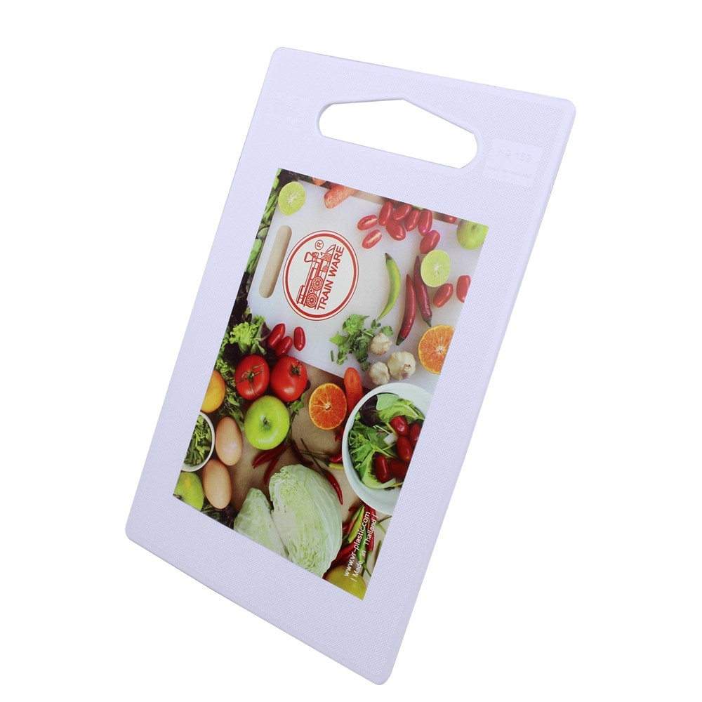 เขียงพลาสติก 1 ชิ้น  cutting board รุ่น Cutting-board-rectangle-01a-T4