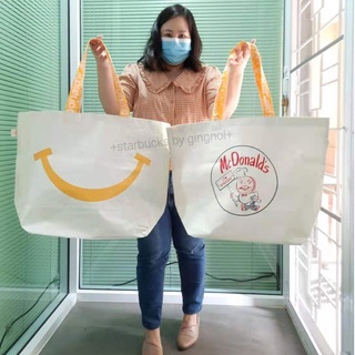 (ส่งฟรีEMS พร้อมส่งในไทย) Shopping bag กระเป๋า Mc (ของแท้)