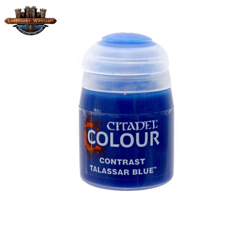 [P210พร้อมส่ง] Citadel : CONTRAST : TALASSAR BLUE (18ML) สีอะคริลิคสำหรับทาโมเดล