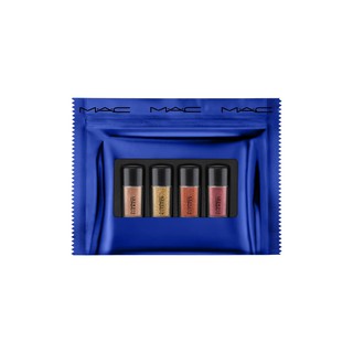 ของแท้ 4 สีสุดคุ้ม MAC Shiny Pretty Things Gold Mini Glitter &amp; Pigment Kit  พร้อมส่ง