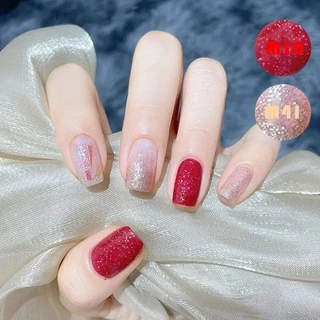 สีใหม่ พร้อมส่ง 🌸 สีทาเล็บ ยาทาเล็บ กึ่งเจล ไม่อบ ไม่ต้องอบ ลอกได้