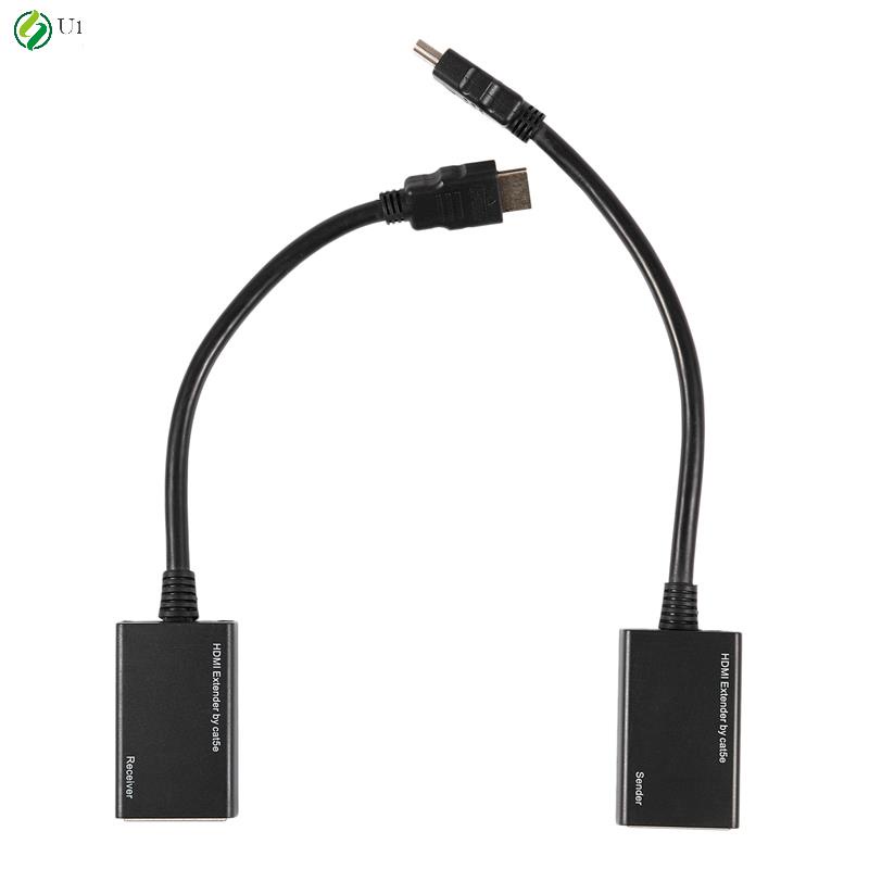 HDMI Over RJ45 CAT5e CAT6 UTP LAN EthernetExtender Repeater