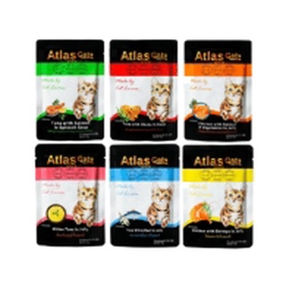 Atlas Pouch Cat อาหารเปียกแมว ขนาด 70g.