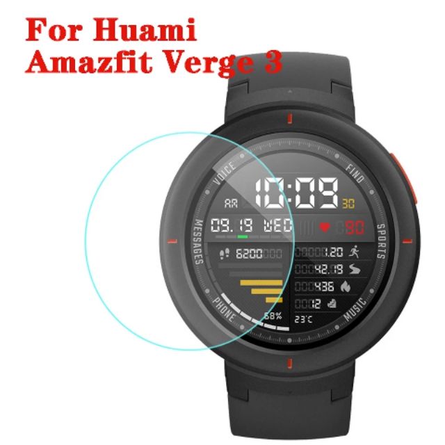 Tempered Glass Screen Protector For Xiaomi Huami Amazfit Verge Protective Film Guard Anti Explosion Anti-shatter