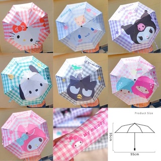 (ร่ม)ร่มออโต้ Sanrio Character แบบกัน UV