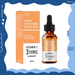 🚨 เซรั่มวิตามินซีเข้มข้น  ขนาด30มล. Gravich Vitamin C Activator Serum เซรั่มวิตซี กราวิช วิตซีเซรั่ม เซรั่มหน้าใส ลดสิว