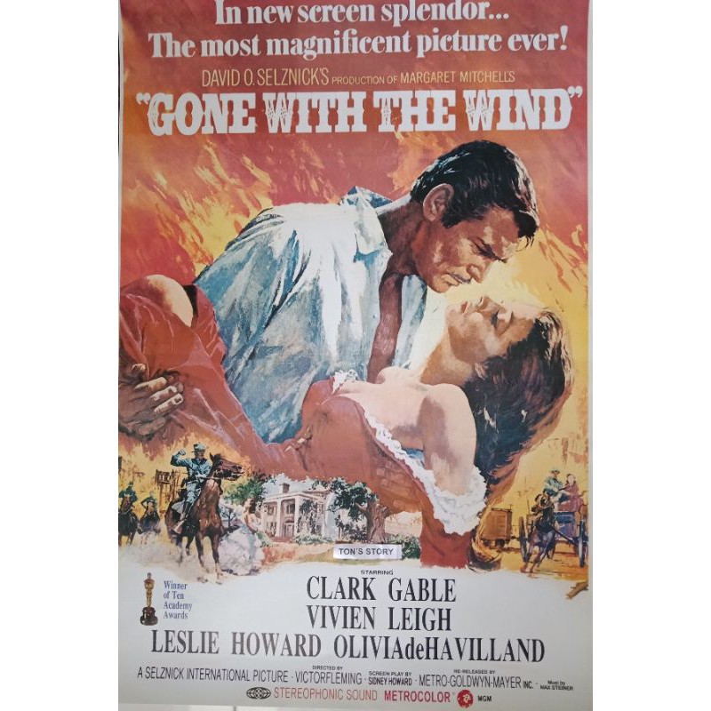 GONE WITH THE WIND POSTER