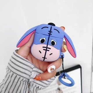 เคสซิลิโคนนิ่ม Eeyore ลายการ์ตูนหมีพูห์น่ารัก สําหรับ AirPods 1 2