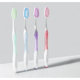Skynlab แปรงสีฟันพรีเมี่ยมสลิมซอฟท์ แพ็ค 4ชิ้น สกินแล็บ คละสี Premium Slim Soft Toothbrush Pack 4Pcs Mixed(แพ็ค 4)