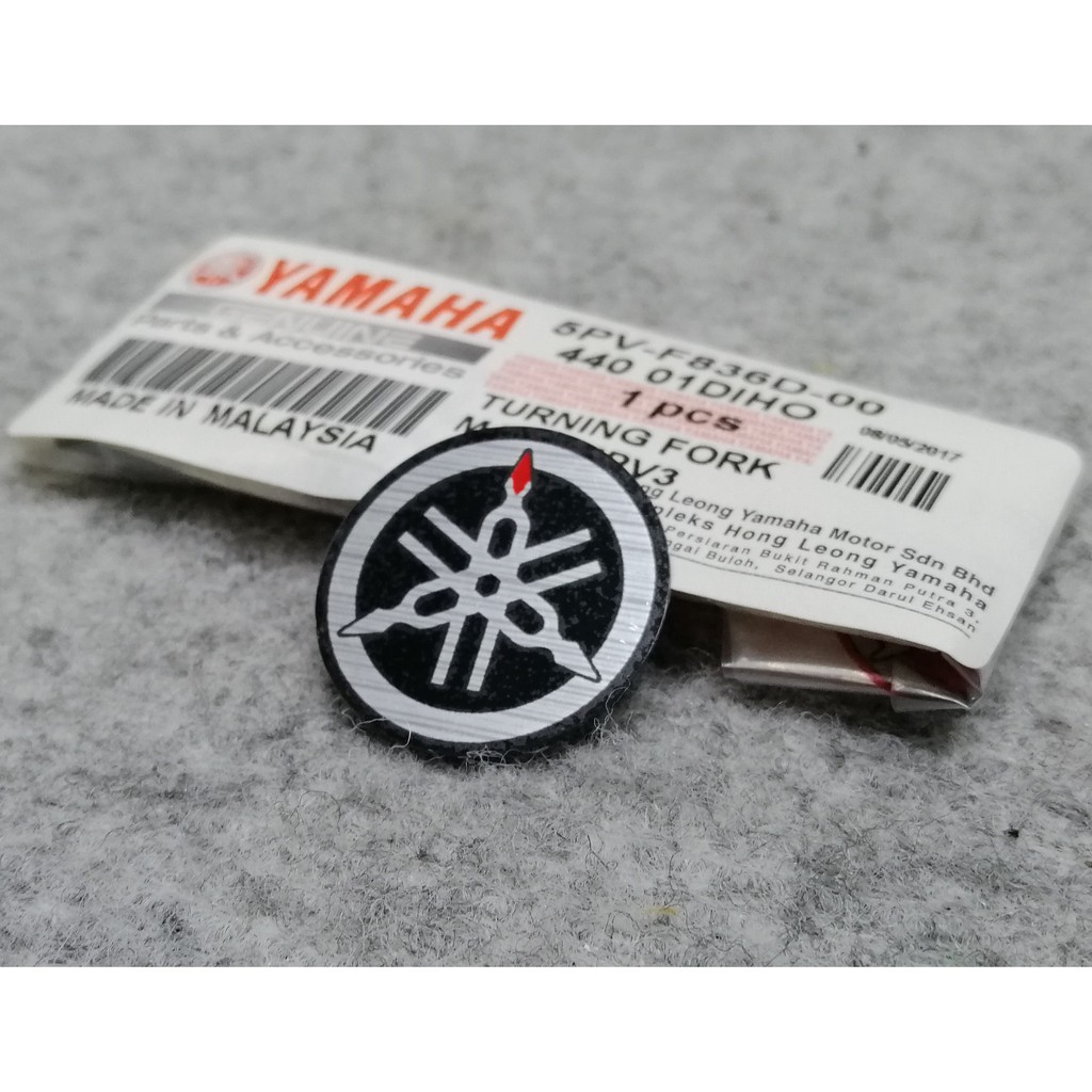 YAMAHA RXZ COVERING EMBLEM SKALA /HLY 100% 5PV-F836D-00)