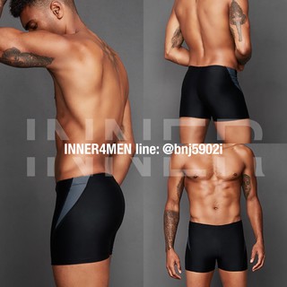 กางเกงว่ายน้ำ | Swim Black&amp;Grey Trunk เนื้อผ้าอย่างดี