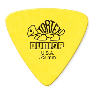 ปิ๊กDunlop รุ่น TORTEX TRIANGLE 0.73 mm เหลือง