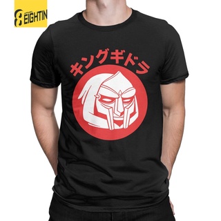 เสื้อยืดแขนสั้น คอกลม ผ้าฝ้าย พิมพ์ลาย King Gheedorah Mf Doom สไตล์ฮิปฮอป วินเทจ สําหรับผู้ชาย DF12HJ44348