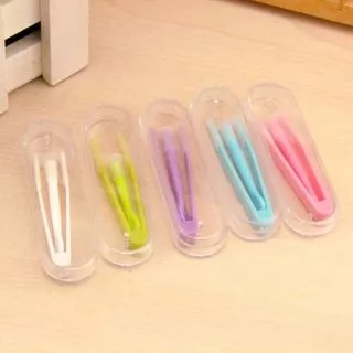 📣 สินค้าราคาถูก ที่คีบ คอนแทคเลนส์ ไม้คีบเลนส์ + ที่ดูดเลนส์ + กล่องใส่อุปกรณ์