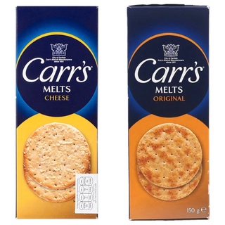 Carrs melt cracker cheese or original แครกเกอร์ข้าวสาลี ขนาด 150g