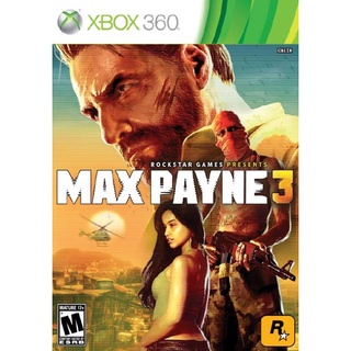 Max Payne 3 xbox360 [Region Free] *มี2แผ่น* แผ่นเกมXbox360 แผ่นไรท์สำหรับเครื่องที่แปลงแล้ว LT/RGHทุกโซน