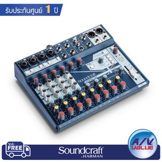 Soundcraft Notepad-12FX - Small-format Analog Mixing Console with USB I/O and Lexicon Effects