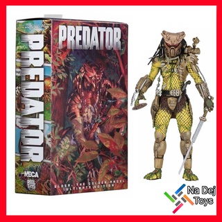 NECA Predator 2 Elder The Golden Angel Predator 7" Figure เอลเดอร์ ดิ โกลเด้น แองเจิล เพรดเดเทอร์ ขนาด 7 นิ้ว ฟิกเกอร์