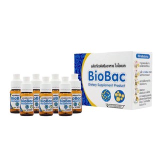 BIOBAC ผลิตภัณฑ์เสริมอาหาร ไบโอแบค 7ขวด/กล่อง