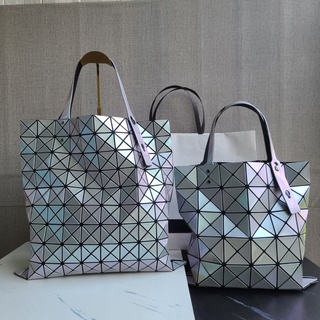 Issey Miyake สามบ้าน, 10 กริด 6 กระเป๋าช้อปปิ้งกระเป๋ากระเป๋าถือกระเป๋าสะพายกระเป๋า Baobao