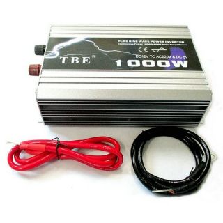 TBE Inverter Pure Sine wave 1000W แปลงไฟรถเป็นไฟบ้าน