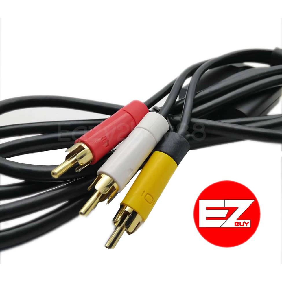 สาย AV Xbox 360 (ของแท้) ใช้ได้ทั้งเครื่องXbox 360 สีขาวและสีดำ