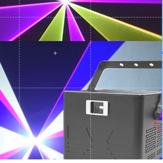โปรเจคเตอร์เลเซอร์ดิสโก้ 10w rgb พร้อมระบบควบคุมด้วยเสียง สําหรับ KTV