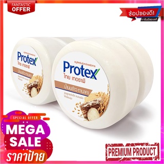 โพรเทคส์ ไทย เทอราพี สบู่ กลิ่นน้ำนมข้าว ทานาคา 160 กรัม x 4 ก้อนProtex Thai Therapy Rice Milk Tanaka Bar Soap 160g x 4