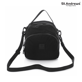 St.Andrews กระเป๋าสะพาย ใช้งานได้ 2 รูปแบบ รุ่น SSH0001 - สีดำ