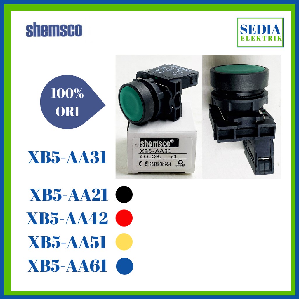 ปุ่มกด XB5-AA31 XB5-AA42 XB5-AA51 XB5-AA61 XB5-AA21