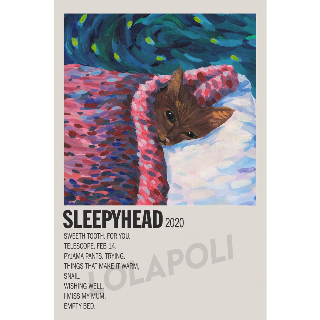 โปสเตอร์ปกอัลบั้ม Sleepyhead - Cavetown