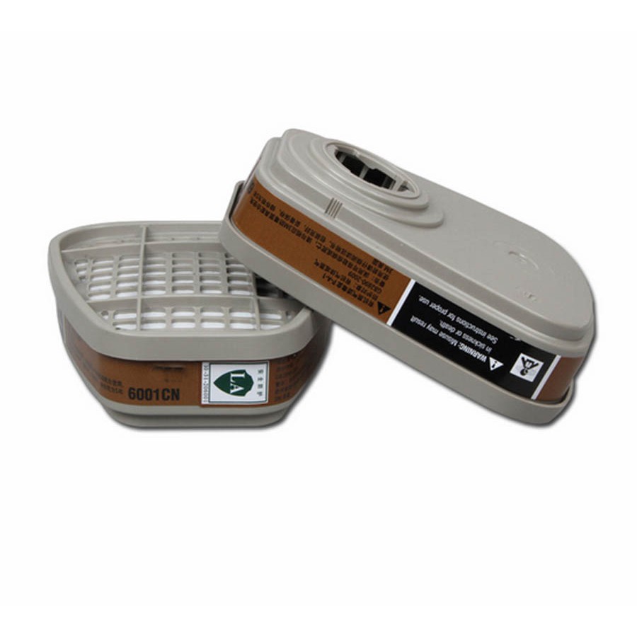 2pcs Cartridge Filter 6001cn Organic Vapor Fit 3M 6800 Respirator Gas Mask - รูปที่ 2