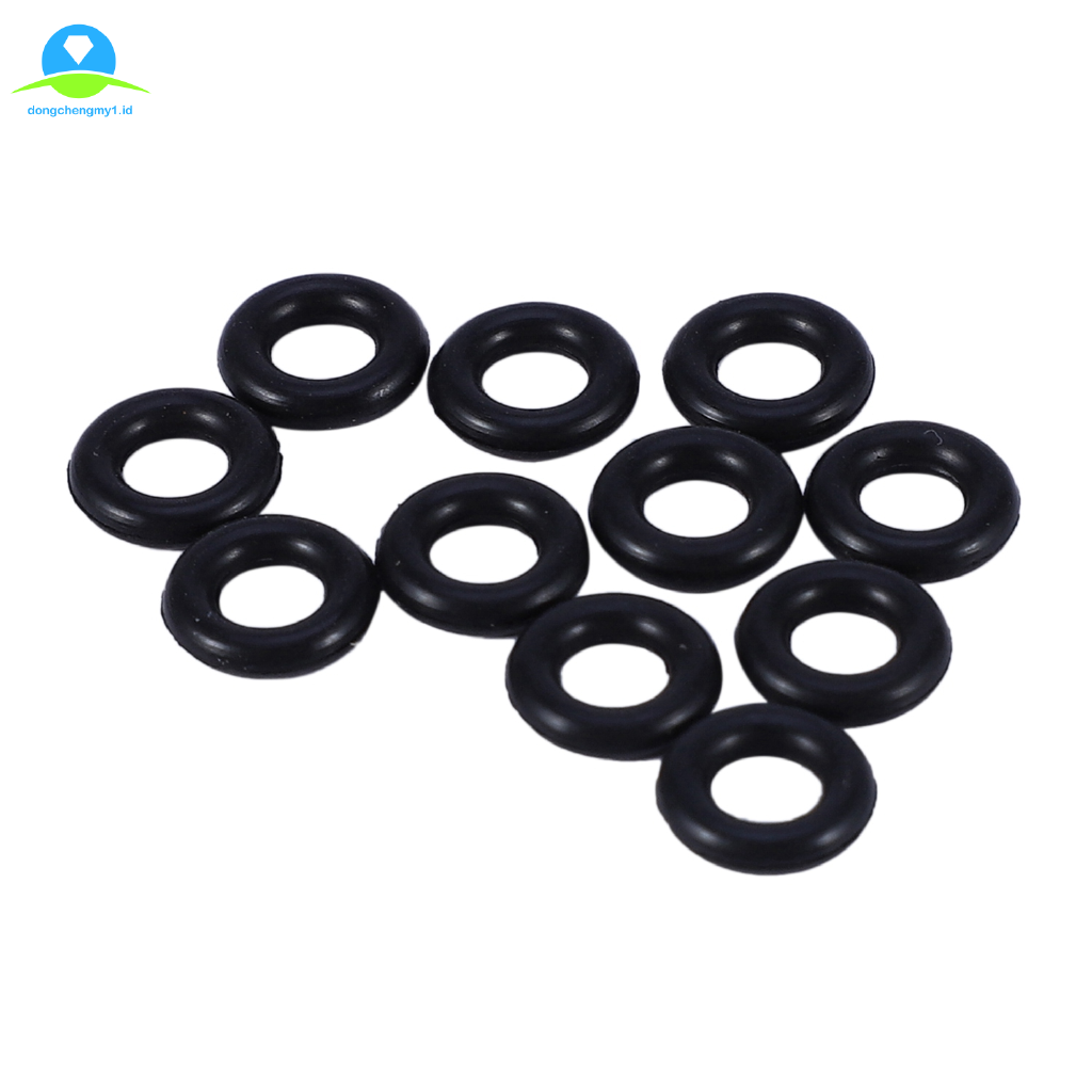 10 ชิ้นยางสีดําซีลน้ํามัน O รูปแหวนซีลแหวน 8 x 4 x 2 มม. N7PH