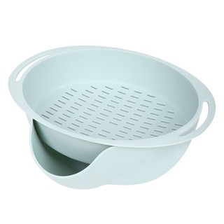 ตะกร้าล้างผัก KECH 19052102 สีฟ้า  OVAL KITCHEN MESH KECH 19052102 BLUE