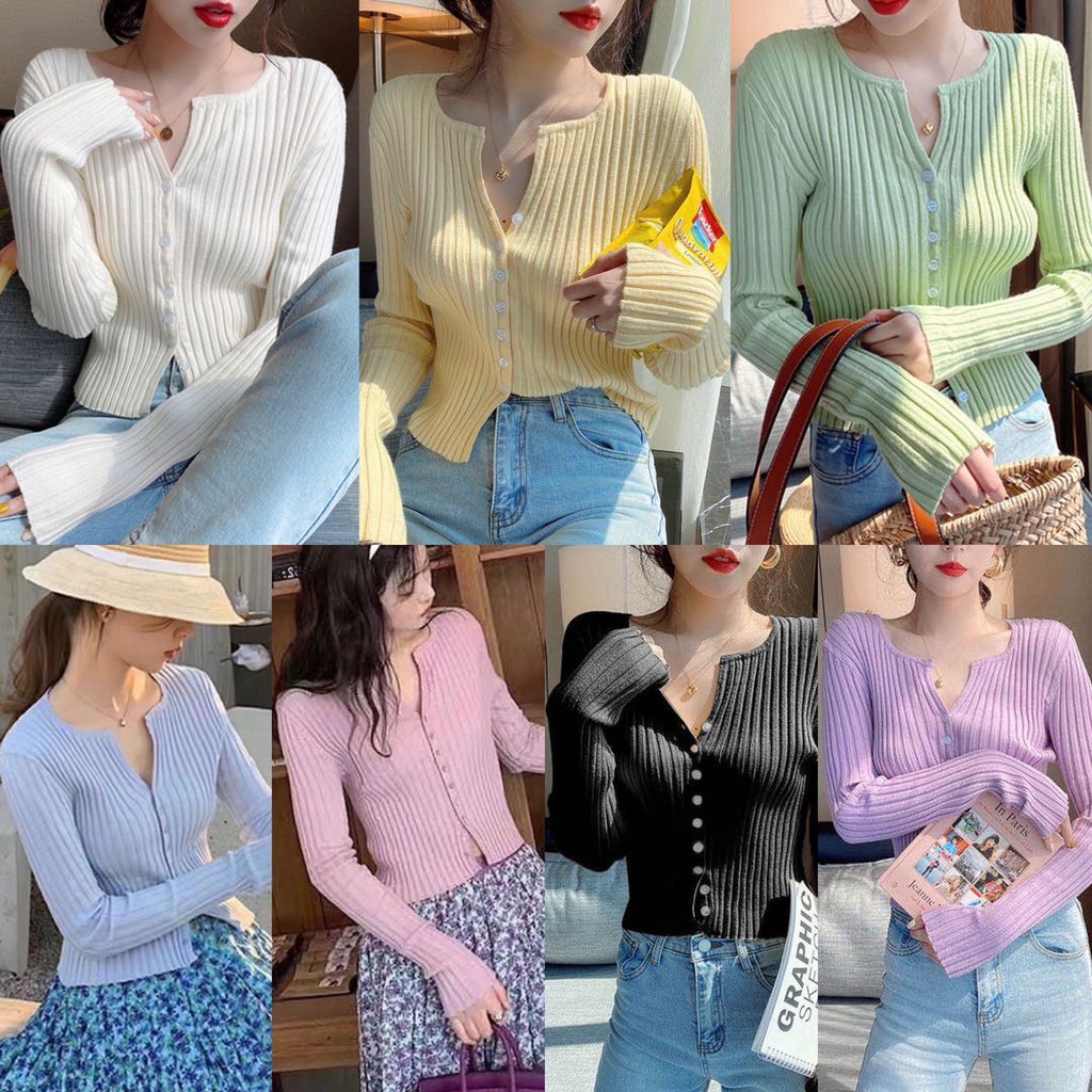 🍓พร้อมส่ง🍓AL-CF-337 เสื้อไหมพรมแขนยาว สีพื้นสุดปังยุคนี้ต้องแนวนี้​ เสื้อคลุมผ้าไหมพรม