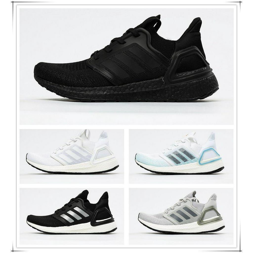 adidas RUNNING Ultraboost 20 Summer RDY ผู้ชายและผู้หญิงรองเท้าวิ่งระบายอากาศแบบสบาย ๆ รองเท้าผ้าใบต