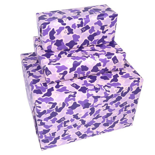 SLUM LTD - RIPNDIP Nermal Camo Wrapping Paper Purple Camo