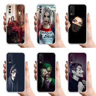 เคส Case Joker VIVO Y21 Y20 Y20i Y33s Y21T Y32 Y20S Y20sG Y12S Y12A Y11S 4G 2021 case Soft TPU เคสซิลิโคนอ่อนนุ่ม Transparent Painting Phone Cover