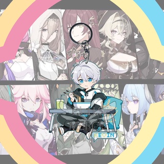 Kevin Kaslanas Honkai Impact พวงกุญแจ - HI3 - พวงกุญแจ - ของที่ระลึก - อะนิเมะ - Ganci - Ganci Anime