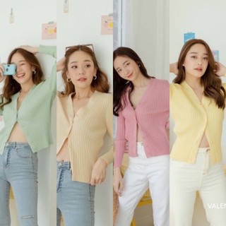 💫New In💫(พร้อมส่ง) Toffee top 🏷Valen เสื้อไหมพรม ผ้านิ่มใส่สบาย