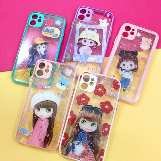 พร้อมส่ง iXR samsung A12 A32 เคสขอบนิ่มใส TPU พิมพ์ลายกันรอยกล้อง เคลือบเจลกากเพชร เคสมือถือแฟชั่น