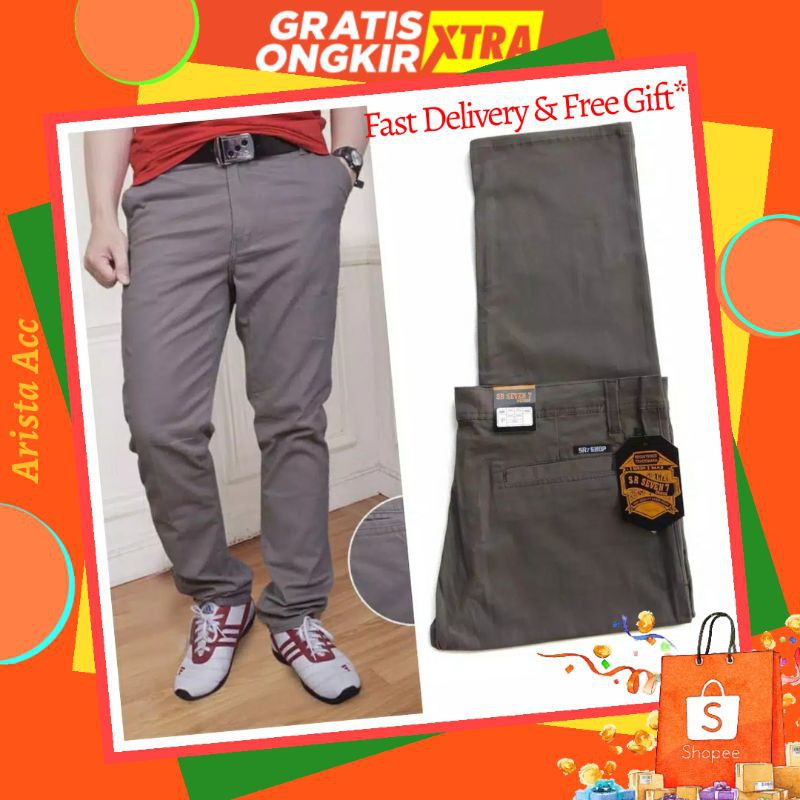 กางเกงชิโน่ผู้ชาย Regular Fit Size 27-38 - Chino Regular Fit