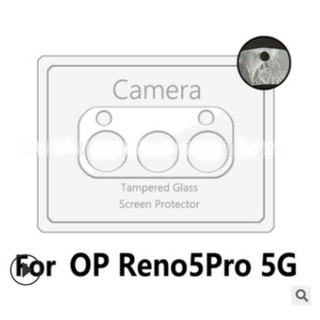 ฟิล์มกระจก นิรภัย กล้องหลัง  OPPO Reno5 Series 5G   เเบบ 3D เต็มจอ Tempered Glass Screen Protector